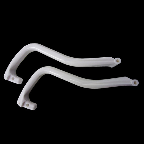 Ski-Doo New OEM Grab Handle Loop Ski Toe-Flex,Pilot,Composite,Plastic WHITE Pair
