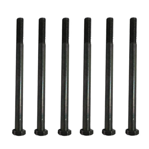 Polaris Snowmobile New OEM 6/PK Hex Head Bolt, M10x1.5x155 8.8ZOD, 7519098