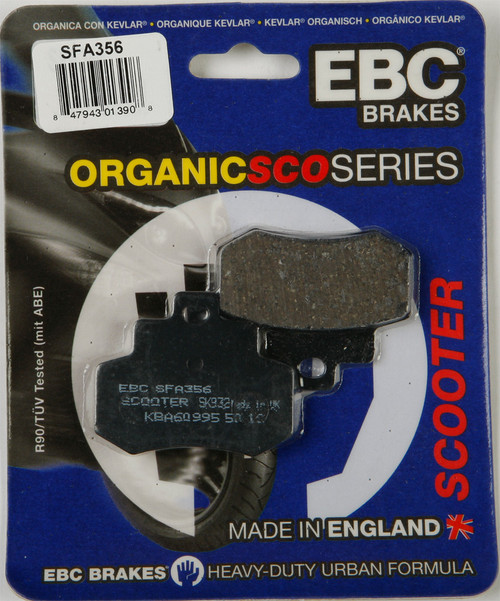 EBC Organic Brake Pads, 153-356
