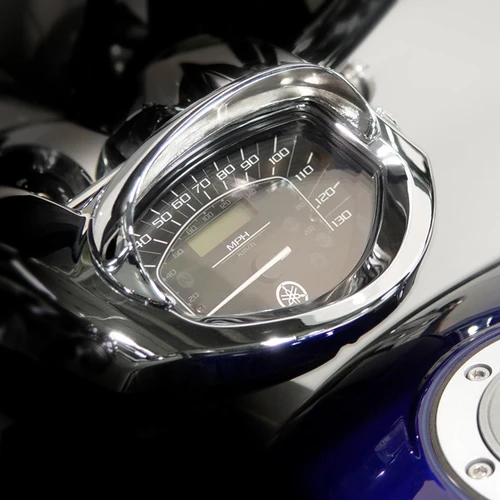 NATIONAL CYCLE Chrome Speedometer Cowl, 562-30305