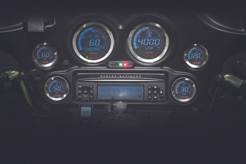 KOSO Digital Harley Gauge Cluster, 27-5794