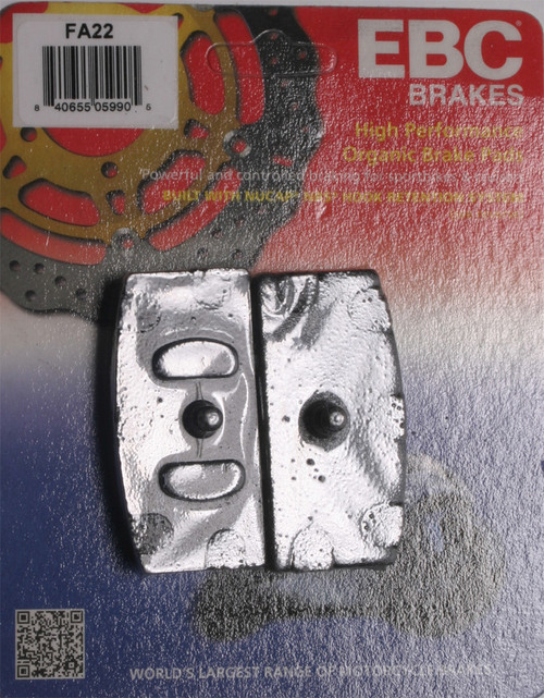 EBC Standard Brake Pads, 15-22