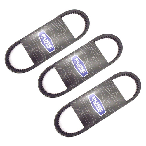 Polaris OEM Snowmobile Drive Belt THREE PACK 3211121