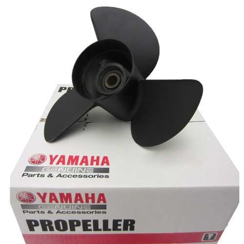 Yamaha OEM, 14.5 X 17 Aluminum Propeller, 6G5-45947-01-98 6G5-45947-01-00