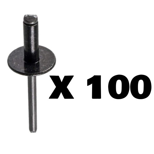Polaris Snowmobile New OEM 100/PK Blind Rivet, 2878251