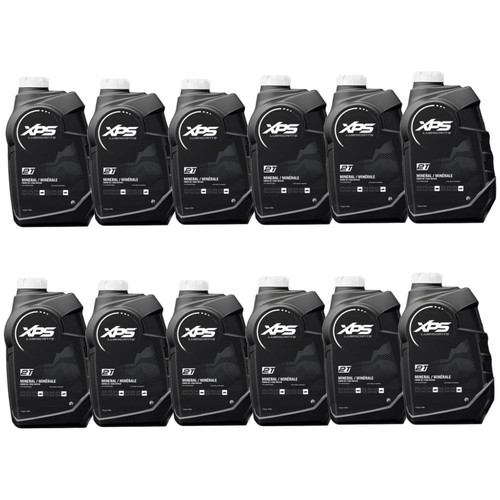 Ski-Doo New OEM XPS 2-Stroke Premium Mineral Oil, 12 Quart / 32 oz., 9779119