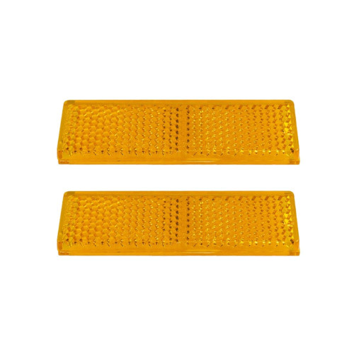 Polaris New OEM 2/PK Reflector Assembly, Amber, 2670134