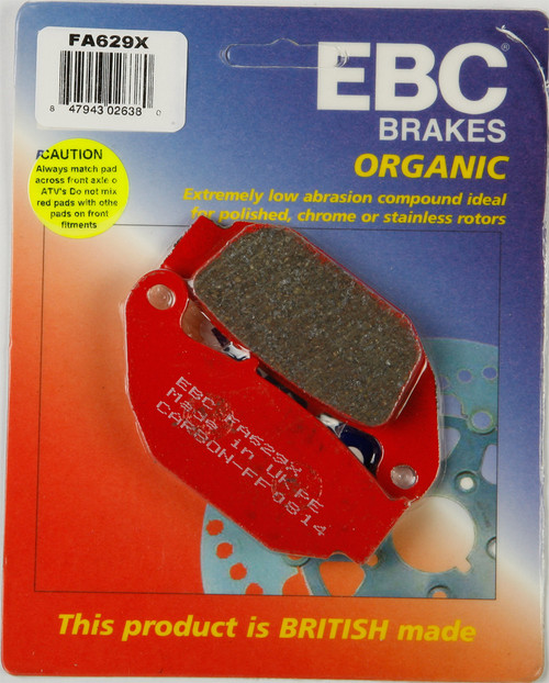 EBC Standard Brake Pads, 15-629X