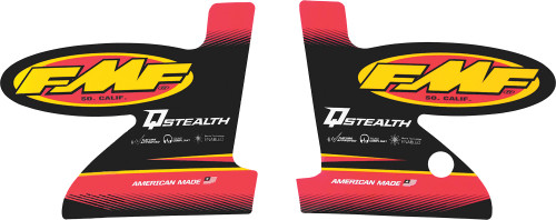 FMF 2-Stroke Silencer Decals, 79-0003