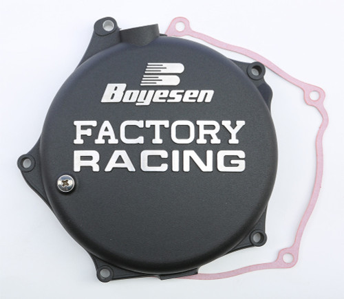BOYESEN Factory Racing Clutch Cover, 59-7217B