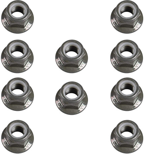 POLARIS OEM Nut-M10x1.25,Flg,Nyl, 7547333x10