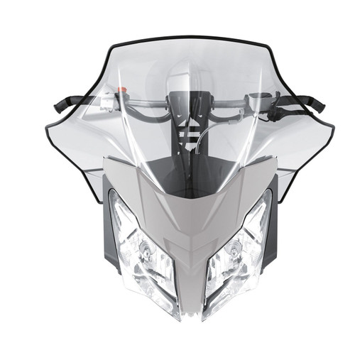Ski-Doo New OEM, REV XM XS High Sport Performance Flared Windshield, 860200602