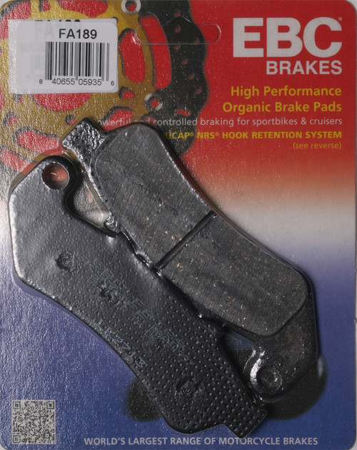 EBC Standard Brake Pads, 15-189