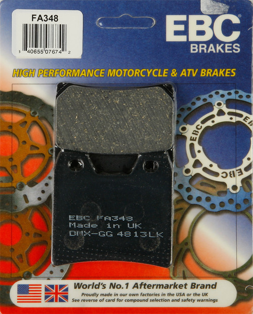 EBC Standard Brake Pads, 15-348