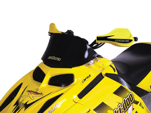 POWERMADD Windshield 9.5" Blk Ski, 10302011