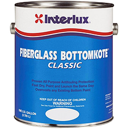 Interlux New Fiberglass BottomKote Red Gallon Bottom Coat, 02651297, YBB449