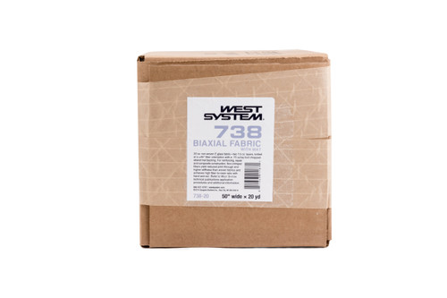 West Systems Biaxial Fabric W/Mat 50 X20 Y, 655-73820