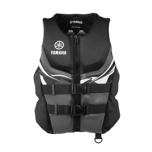 Yamaha New OEM Men's 22VNE Neoprene 2-Buckle PFD, Large, MAR-22VNE-BK-LG