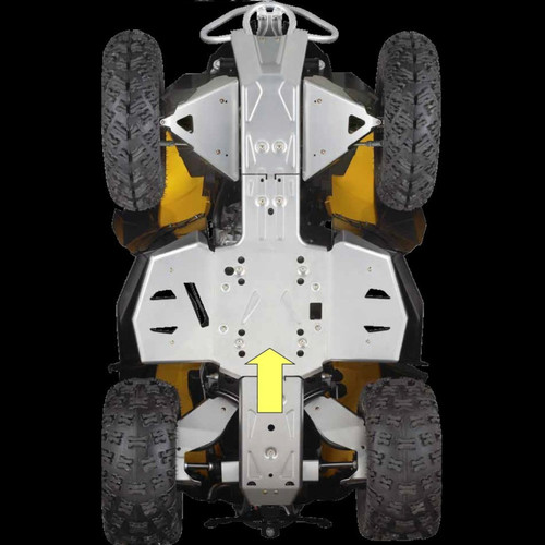 Can-Am New OEM ATV Central Skid Plate, Outlander, L, Max 715002078