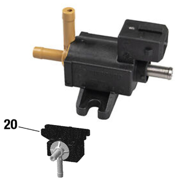 Solenoid Valve Replace 420664636 Turbocharged Torbo Solenoid Valve Compatible With Can Am Maverick X3 Max R Turbo Rr Ski Doo Renegade 900 Ace