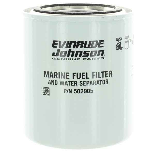 Johnson Evinrude OMC OEM 25 Micron Spin-On Fuel Filter, 0502905