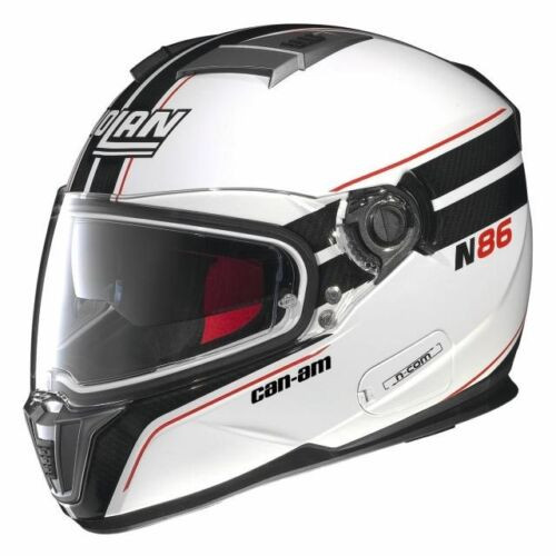 can am nolan helmet Nolan Can-Am Spyder N86 Rapid Full Face Helmet White 2XL 4484211401