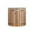 Dynamic Cold Therapy Barrel Cold Plunge — Pacific Cedar Exterior (Plastic/PVC Interior)