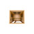 Two-person infrared sauna with natural wood finish, glass door, and built-in speakers for home wellness and recovery use