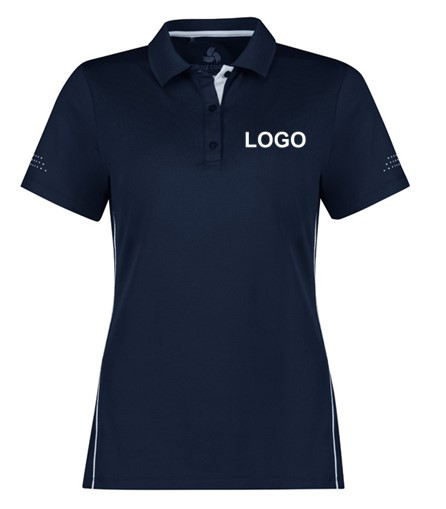 Balance Polo Ladies - Navy + White 