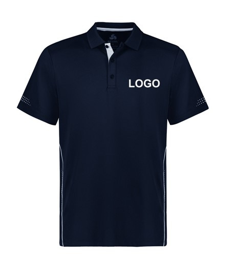 Balance Polo Mens - Navy + White 
