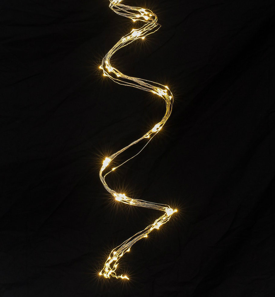 Silver Waterfall Lights