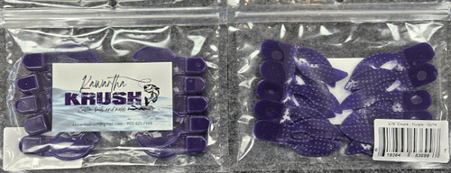 KAWARTHA KRUSH 2.75" CHUNK PURPLE 10/pk