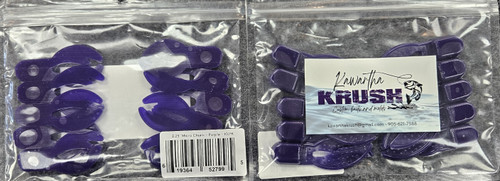 KAWARTHA KRUSH 2.25"  MICRO CHUNK PURPLE 10/pk