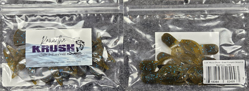 KAWARTHA KRUSH 2.25"  MICRO CHUNK GRNPUMPKIN BRN & BLK FLECK 10/pk
