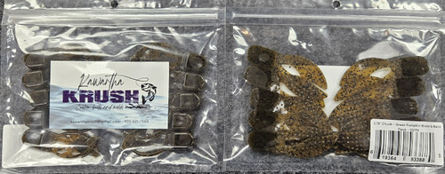 KAWARTHA KRUSH 2.75"  CHUNK GRN PUMPKIN BRN & BLK FLECK 10/pk