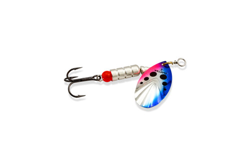 WILLIAMS VORTEX SPINNER V2 1/4oz CANDIED ICE SILVER BACK SILVER BODY