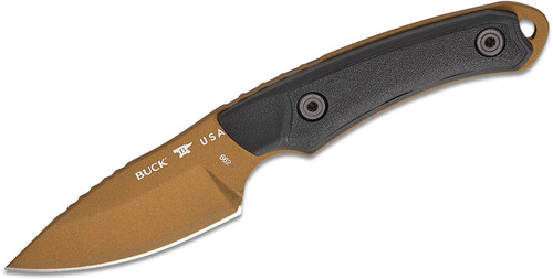 BUCK ALPHA SCOUT BACKCOUNTRY BLK/MLDED HDL