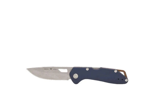 BUCK MUSTANG ANODIZED DARK BLUEHDL