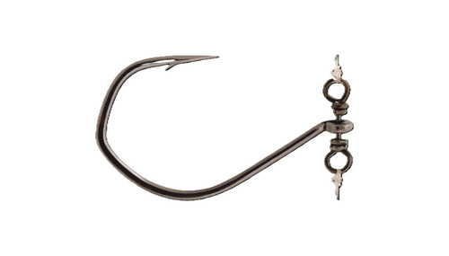 VMC SPINSHOT DROP SHOT HOOK BLACK NICKEL #4