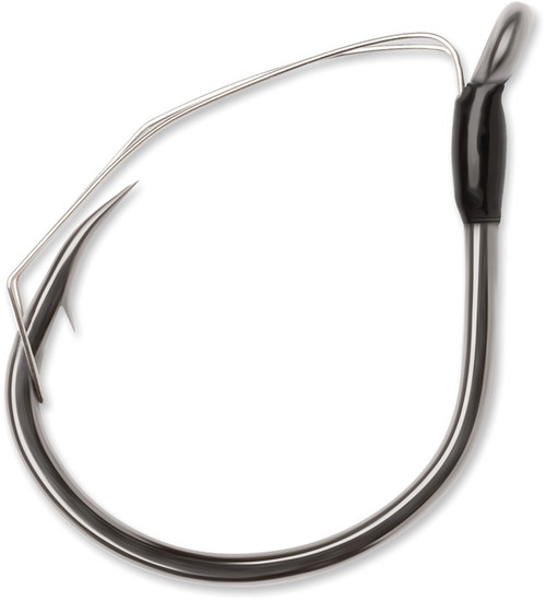 VMC WEEDLESS WACKY HOOK BLACK NICKEL #4/0