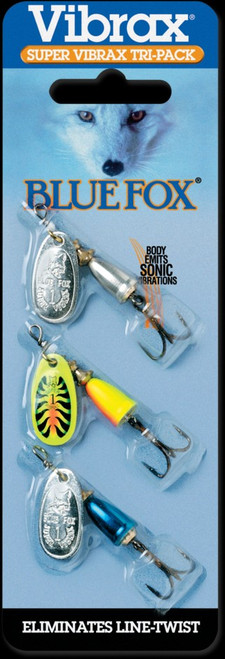 BLUE FOX SUPER VIBRAX TRI-PACK #1