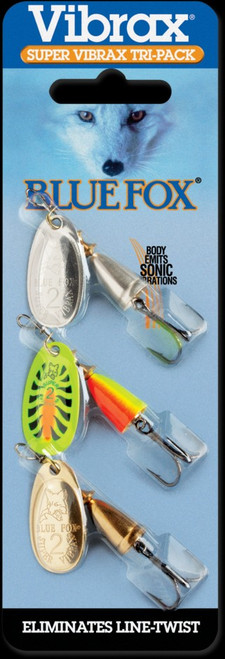 BLUE FOX SUPER VIBRAX TRI-PACK #2