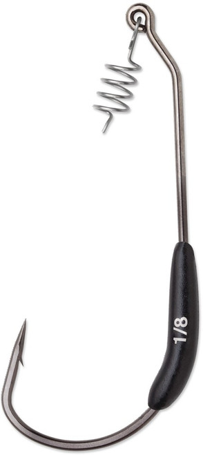 VMC DROP DEAD WEIGHTED HOOK BLACK NICKEL 1/8 #5/0