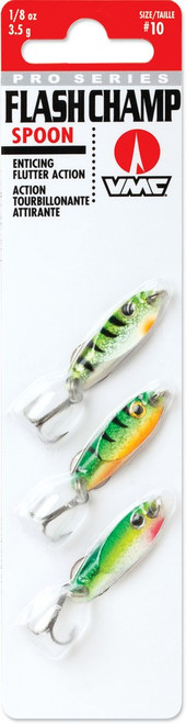 VMC FLASH CHAMP SPOON KIT 1/8oz LIVE
