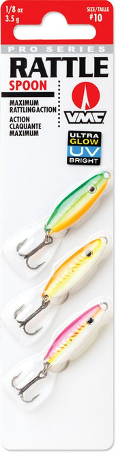 VMC RATTLE SPOON KIT 1/8oz UV