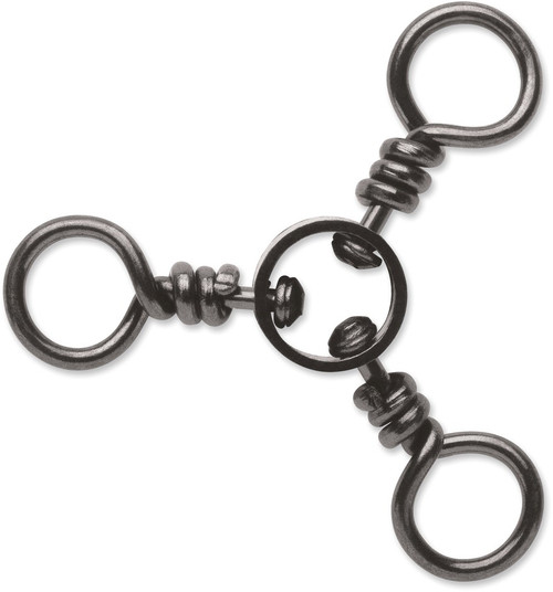 VMC THREE WAY SWIVEL BLACK NICKEL #8