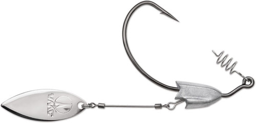 VMC HD BLADED SWIMBAIT HOOK 3/8 #6/0 BLACK NICKEL