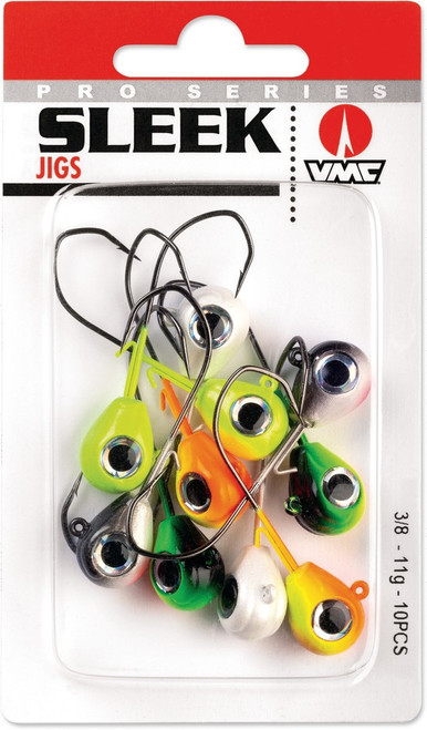 VMC SLEEK JIG 3/8oz ASSORTED
