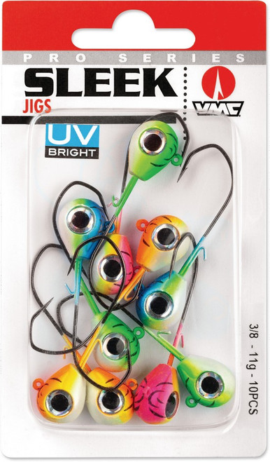VMC SLEEK UV JIG 1/4oz ASSORTED