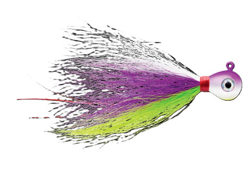VMC BUCKTAIL JIG 1/16oz PURPLE ALBINO
